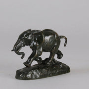 Barye Elephant du Senegal - Antoine L Barye Bronze - Hickmet Fine Arts