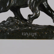 Barye Elephant du Senegal - Antoine L Barye Bronze - Hickmet Fine Arts