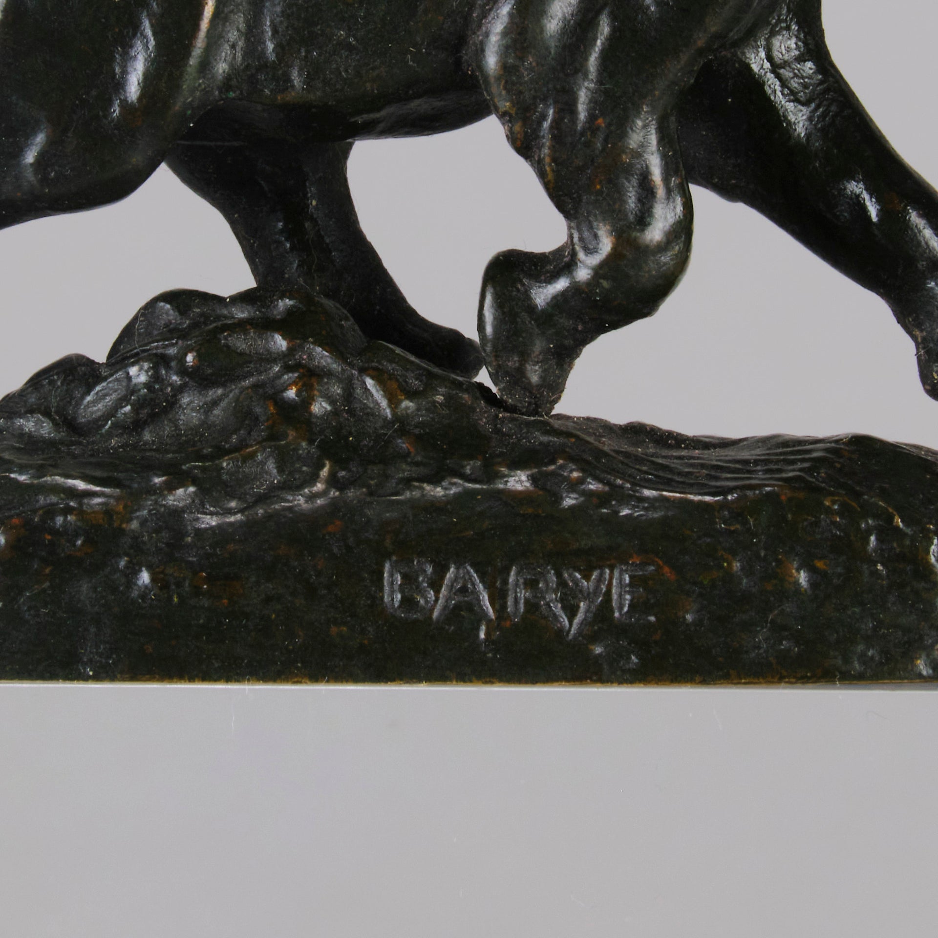 Barye Elephant du Senegal - Antoine L Barye Bronze - Hickmet Fine Arts