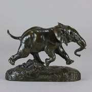 Barye Elephant du Senegal- Antoine L Barye Bronze - Hickmet Fine Arts