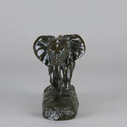 Barye Elephant du Senegal- Antoine L Barye Bronze - Hickmet Fine Arts