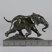 Barye Elephant du Senegal- Antoine L Barye Bronze - Hickmet Fine Arts