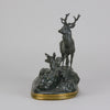 Famille de Cerf - Antique Bronze Deer - Antoine Louis Barye - Antique Bronze Statues - Hickmet Fine Arts