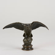 Barye bronze owl