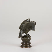 Barye bronze owl