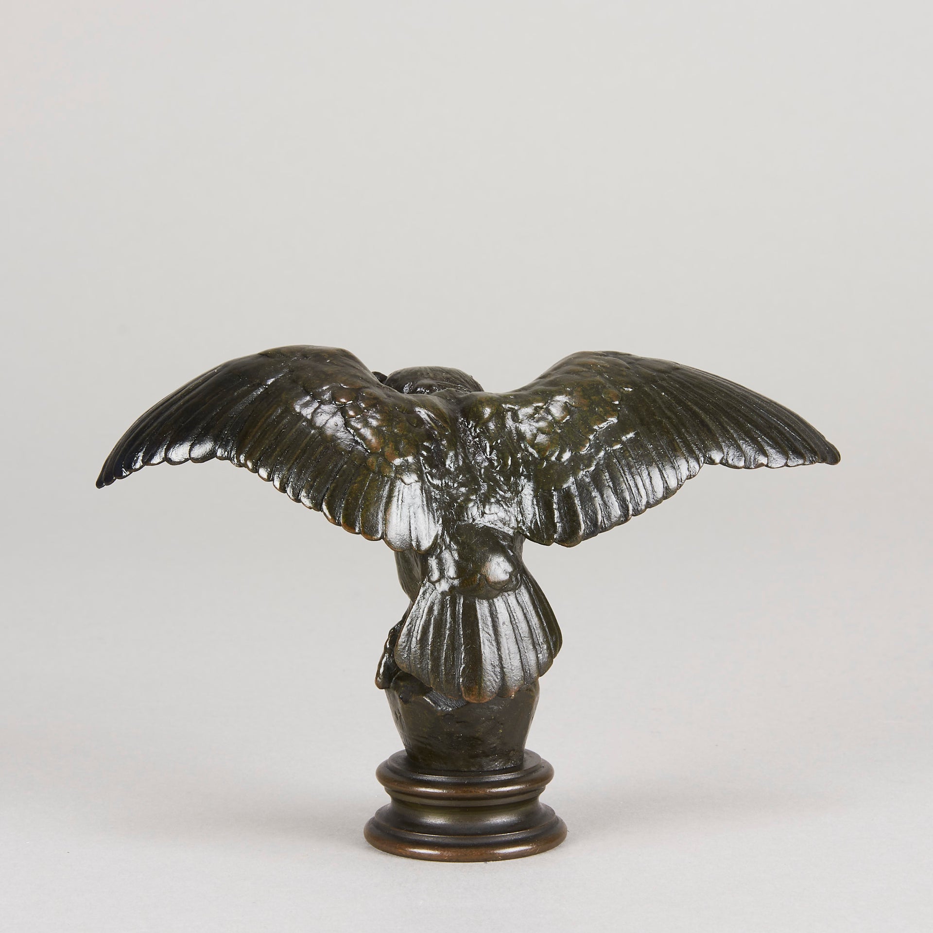 Barye bronze owl