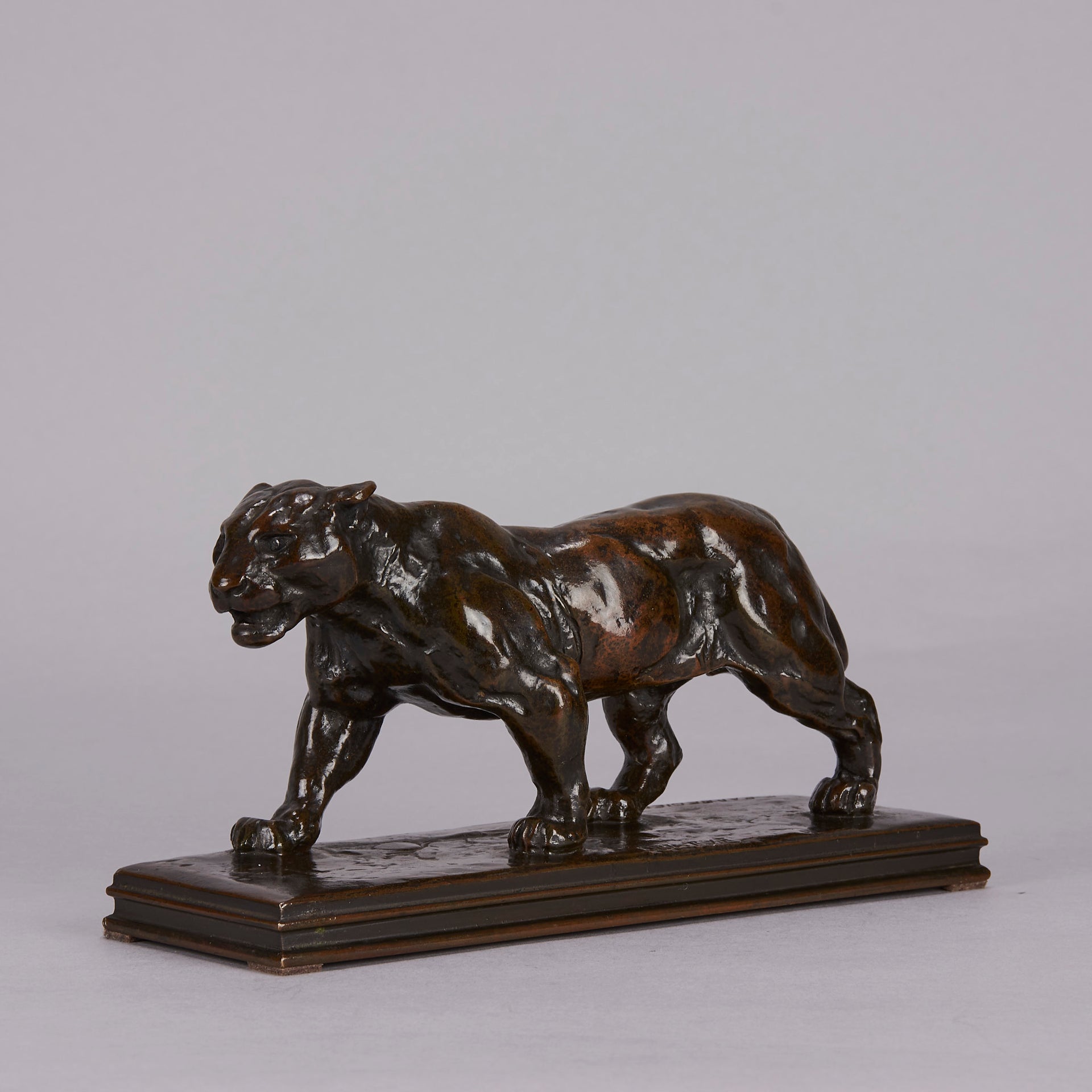 Barye Bronze Jaguar