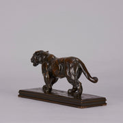 Barye Bronze Jaguar