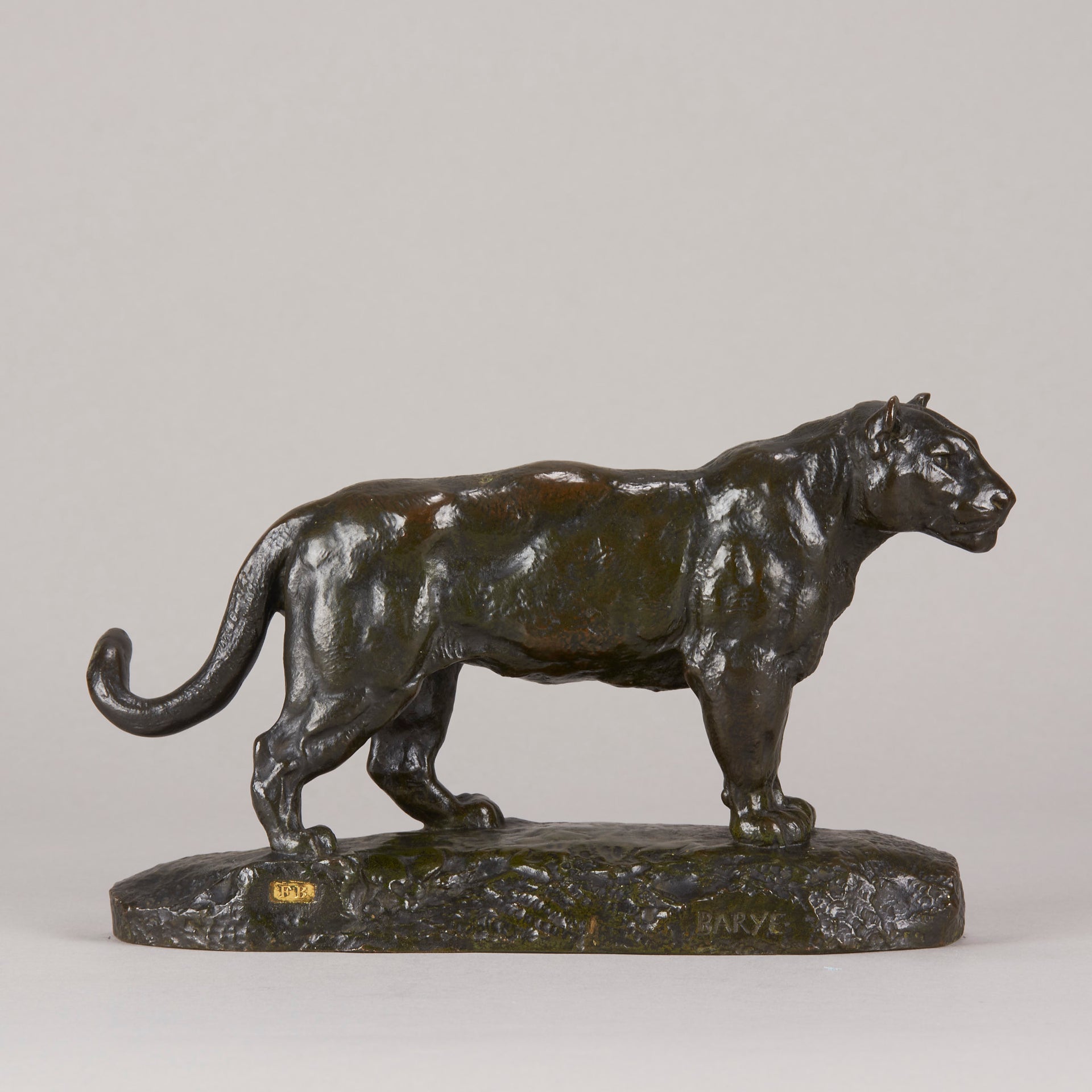 Barye bronze Jaguar