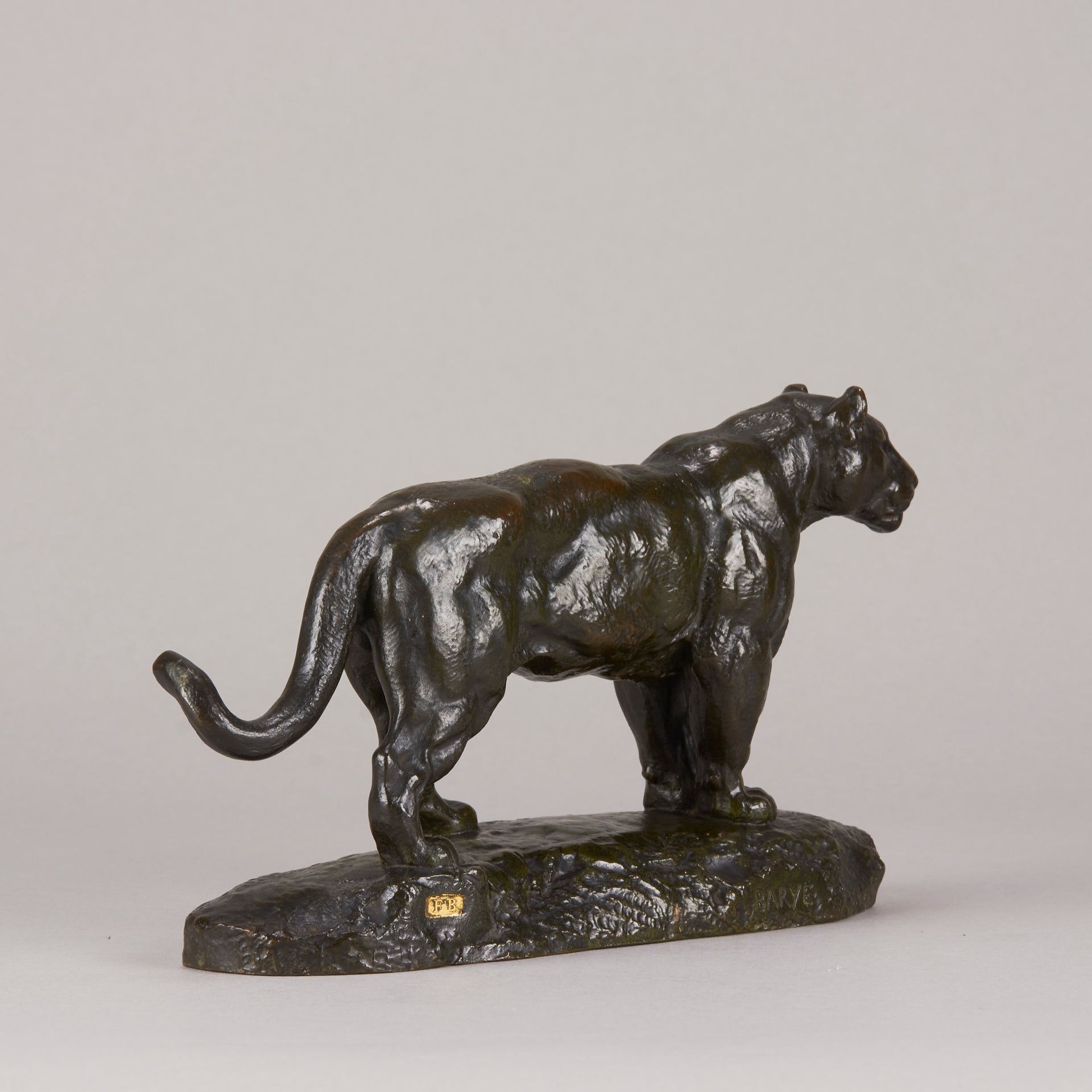 Barye bronze Jaguar