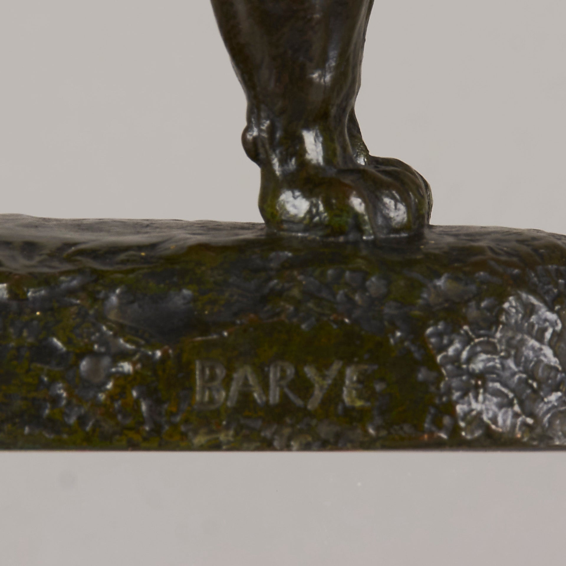 Barye bronze Jaguar