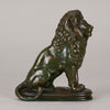 Barye Bronze Lion - Animaliers - Antique Bronze - Hickmet Fine Arts