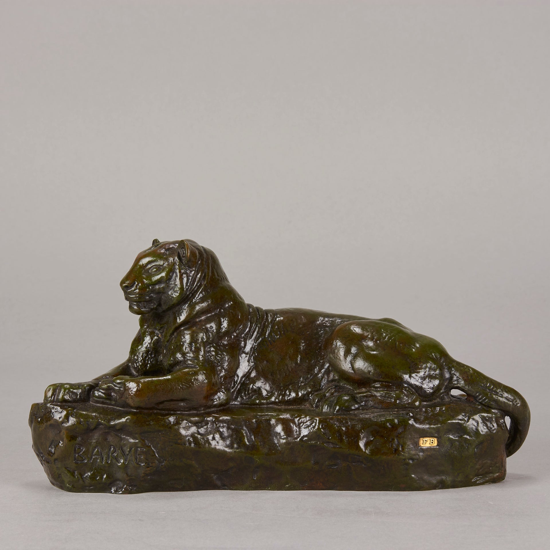 Barye bronze panther - Animaliers - Antique Bronze - Hickmet Fine Arts