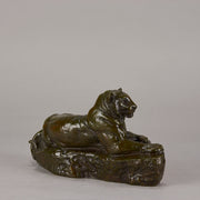 Barye bronze panther - Animaliers - Antique Bronze - Hickmet Fine Arts