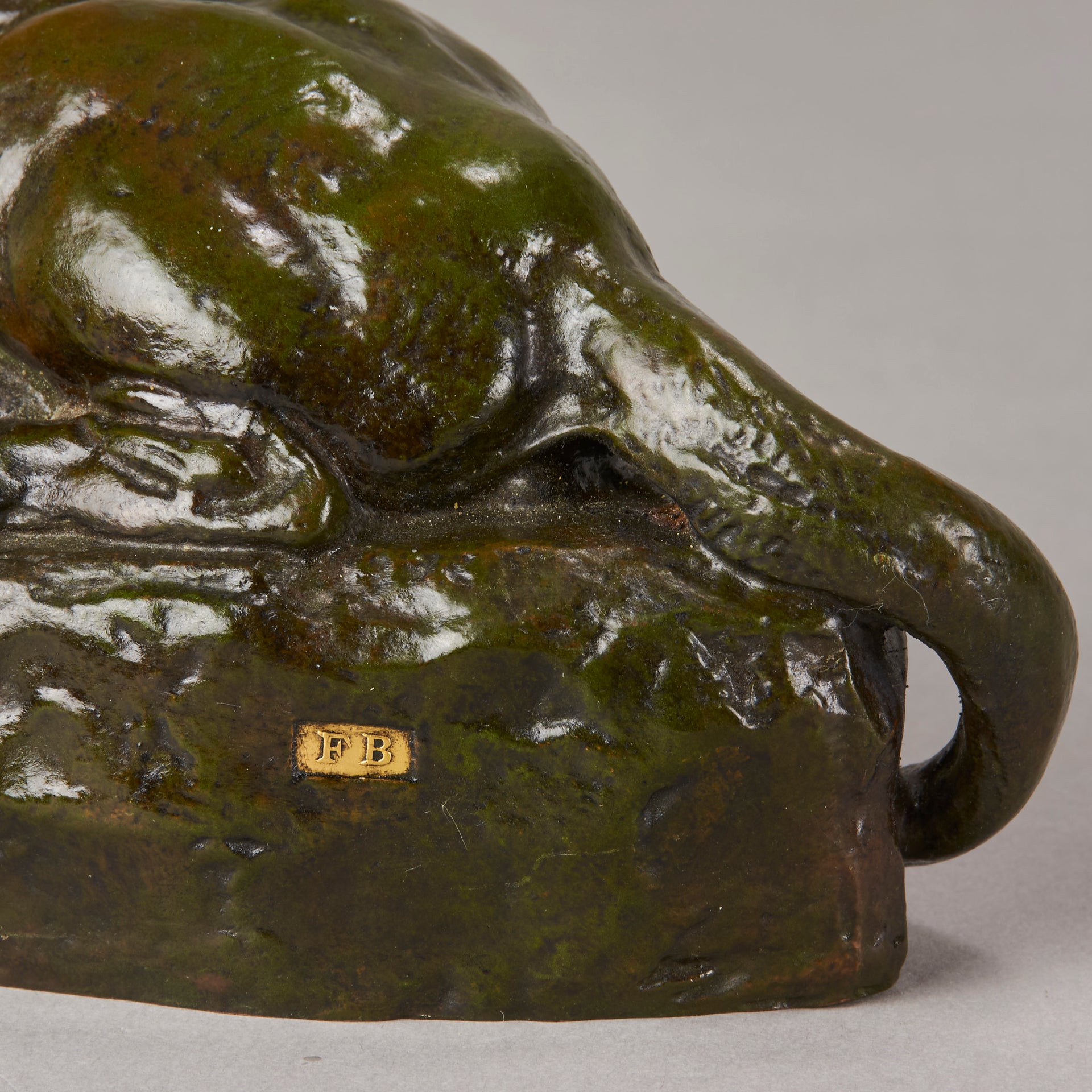 Barye bronze panther - Animaliers - Antique Bronze - Hickmet Fine Arts