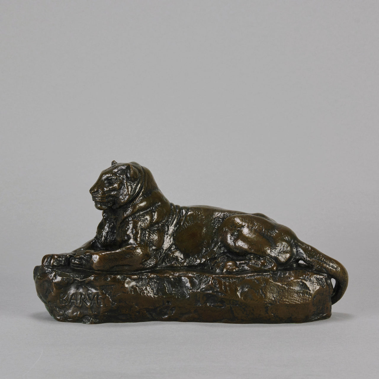 Antoine Louis Barye - Panthere De L'Inde - Antique Bronze Panther - Hickmet Fine Arts