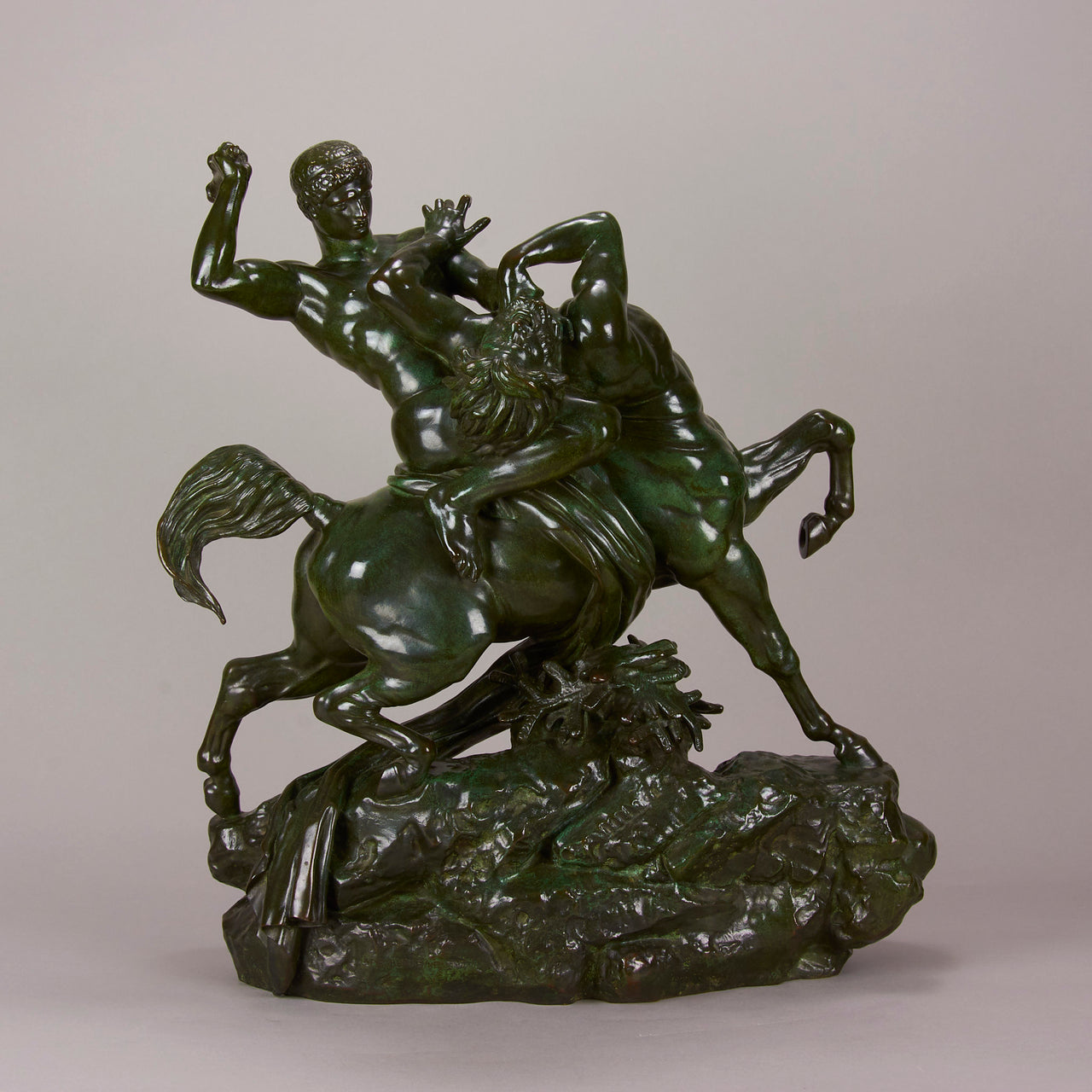 “Theseus And The Centaur” by A L  Barye