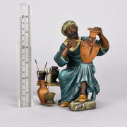 “Arab Potter” Bronze by Franz Bergman