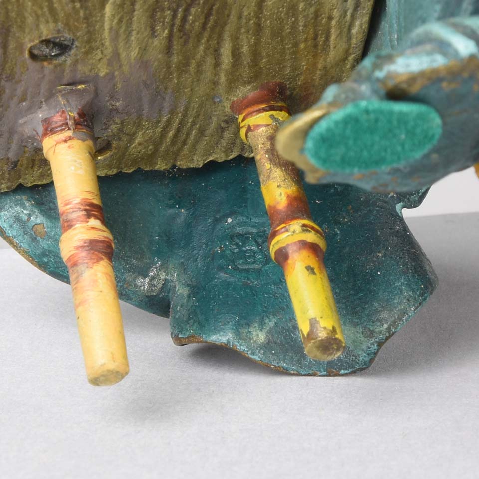 “Arab Potter” Bronze by Franz Bergman