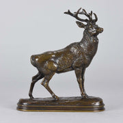 Barye Stag - Animalier bronze by Antoine Barye - Hickmet Fine Arts