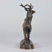 Barye Stag - Animalier bronze by Antoine Barye - Hickmet Fine Arts