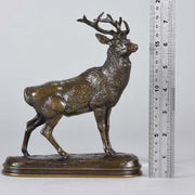 Barye Stag - Animalier bronze by Antoine Barye - Hickmet Fine Arts