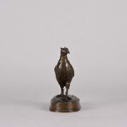 Barye Bronze - Faisan Tournee a Gauche - Animalier Bronze - Hickmet Fine Arts 