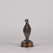 Barye Bronze - Faisan Tournee a Gauche - Animalier Bronze - Hickmet Fine Arts 