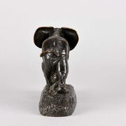 Barye Elephant du Senegal- Animalier Bronze  - Hickmet Fine Arts