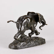 Barye Elephant du Senegal- Animalier Bronze  - Hickmet Fine Arts