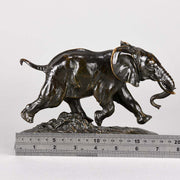 Barye Elephant du Senegal- Animalier Bronze  - Hickmet Fine Arts