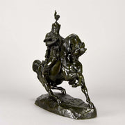 Barye Tartar Warrior bronze