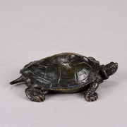 Barye Bronze Tortue - Animalier Bronze Tortoise - Hickmet Fine Arts 