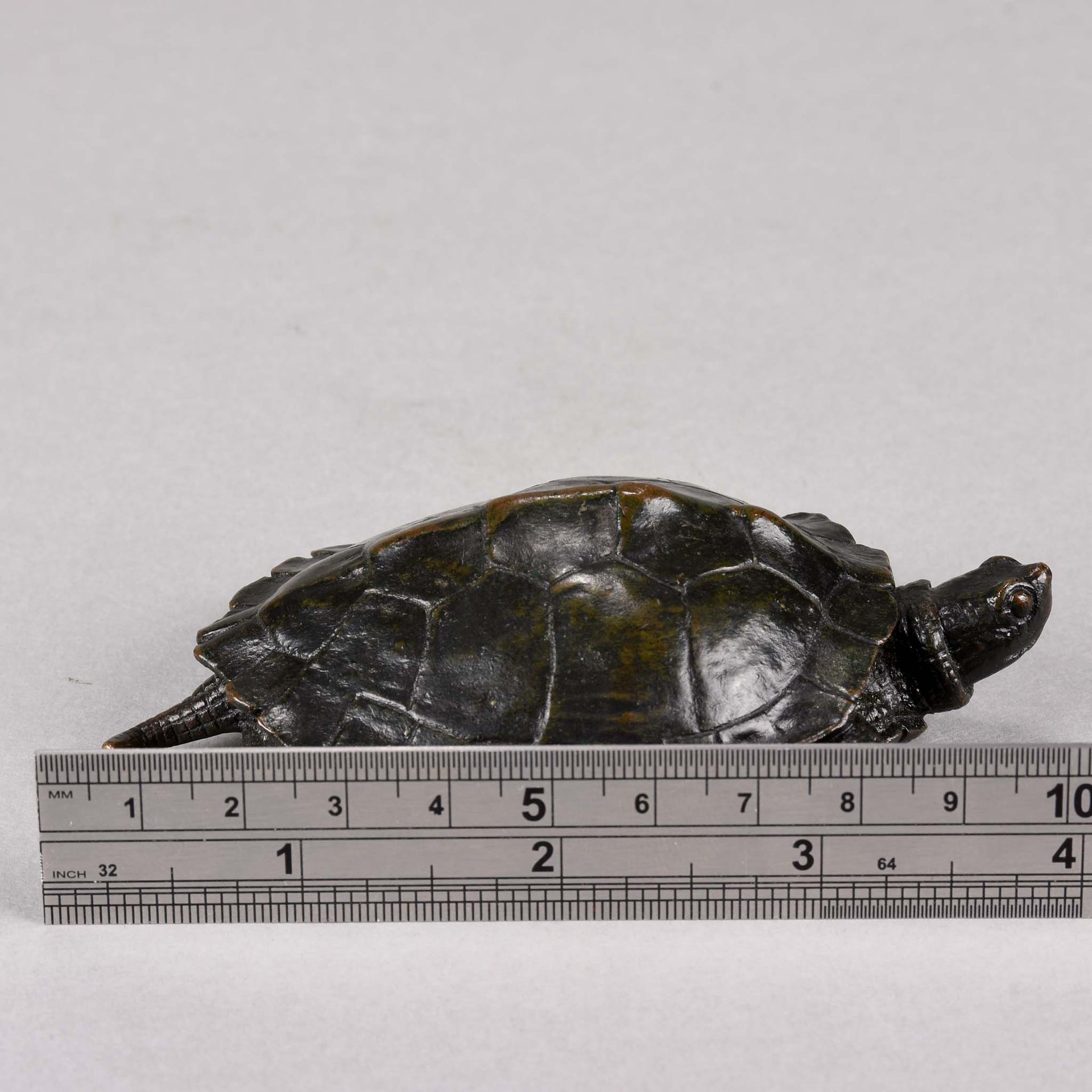 Barye Bronze Tortue - Animalier Bronze Tortoise - Hickmet Fine Arts 