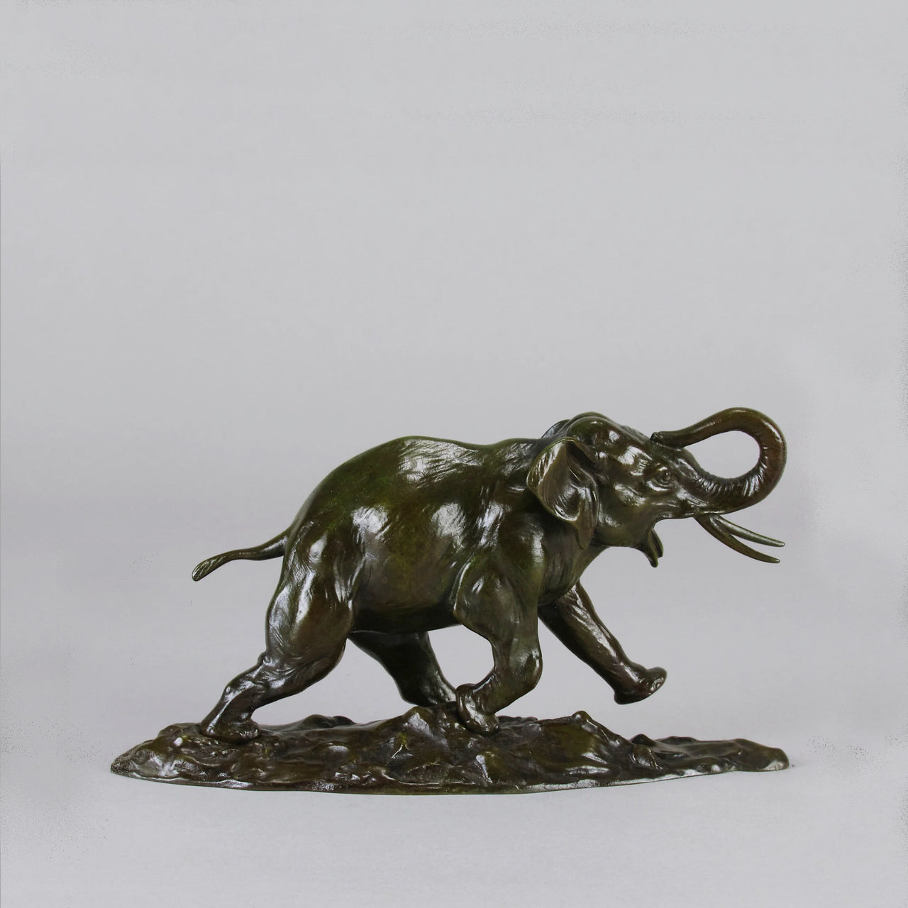 Ernest Adnin - Animalier Bronze Elephant - Hickmet Fine Arts 