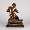Clerget Bronze - Spinning Wool Art Nouveau Bronze - Hickmet Fine Arts