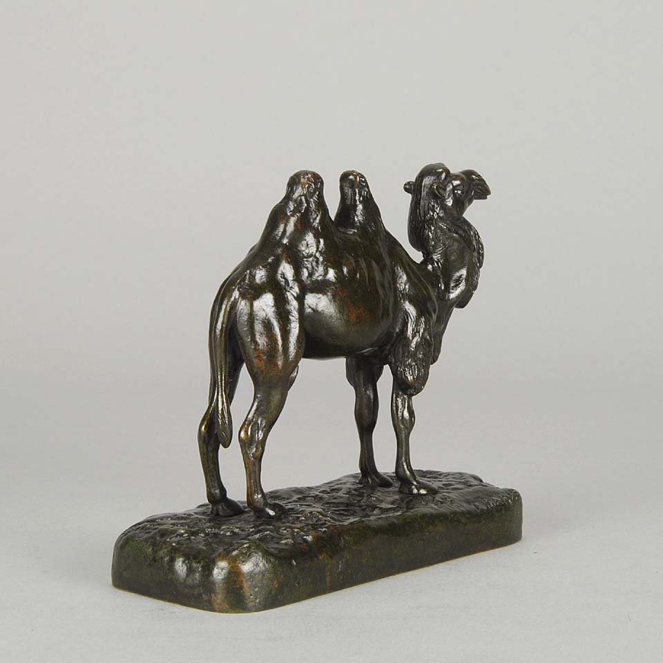 Alfred Barye Camel Animalier Bronze