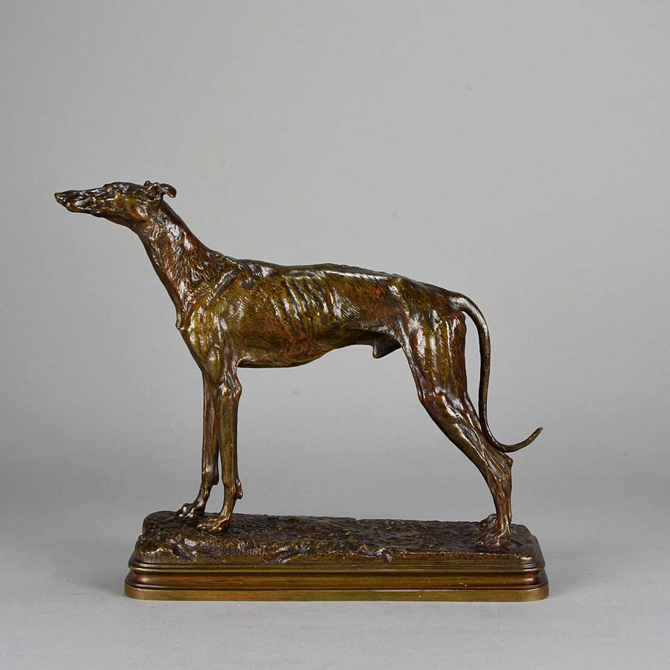 "Lèvrier Debout" by Alfred Dubucand