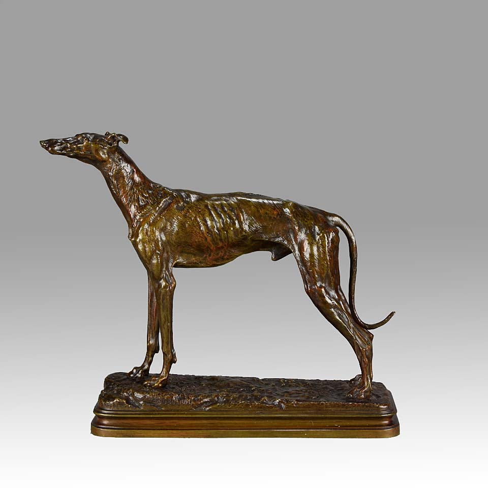 "Lèvrier Debout" by Alfred Dubucand