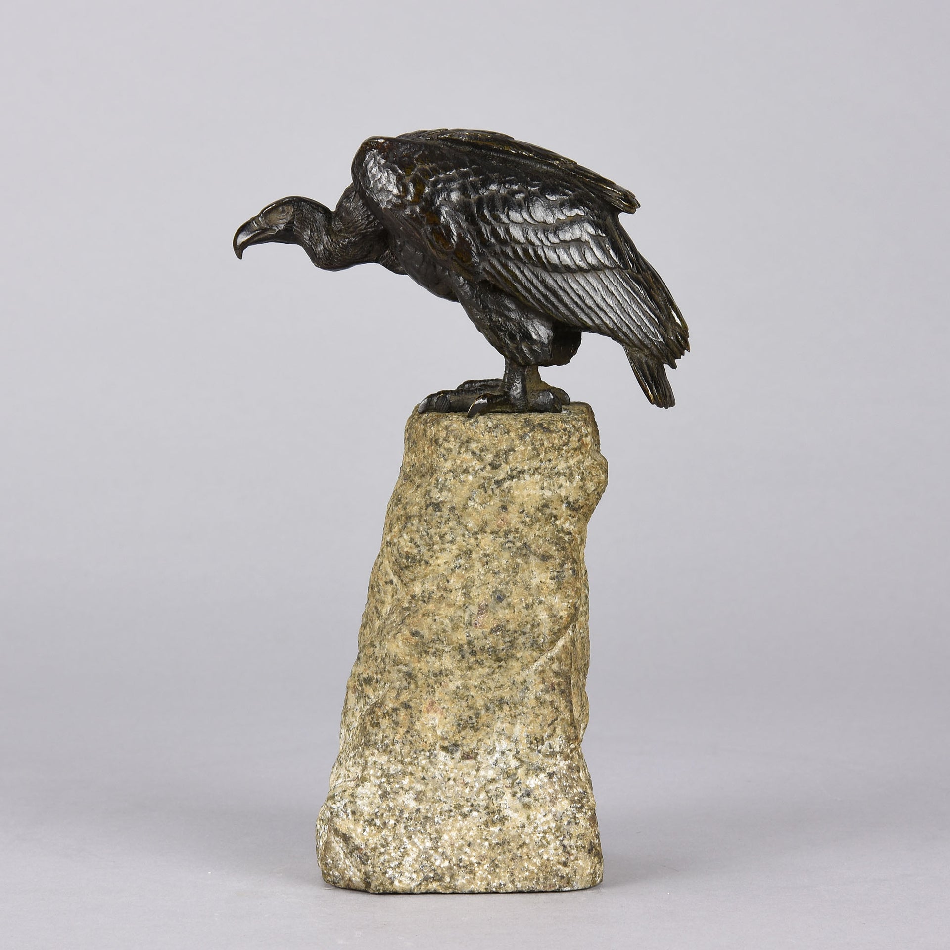 Barye Bronze Sculpture Vulture - Alfred Barye - Hickmet Fine Arts