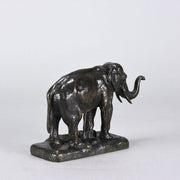 Alfred Barye Elephant - Animalier Bronze - Hickmet Fine Arts