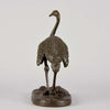 Barye Bronze - Standing Ostrich  - Hickmet Fine Arts