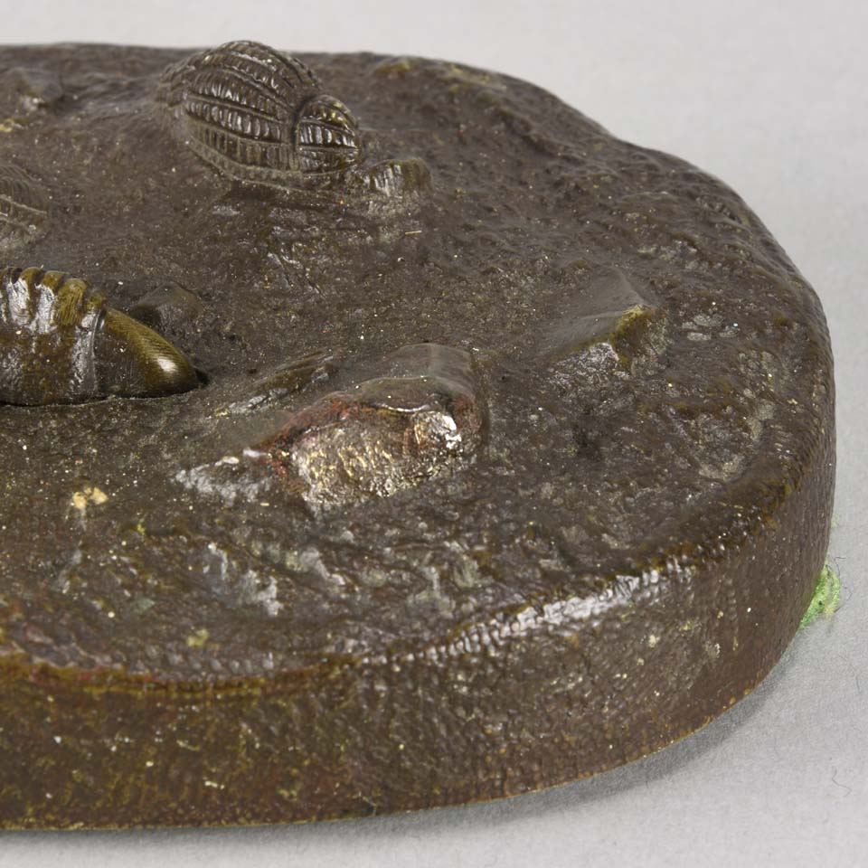 Barye Bronze - Standing Ostrich  - Hickmet Fine Arts