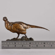 Alfred Barye bronze Pheasant