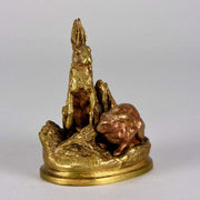 Animalier bronze Dubucand Hares