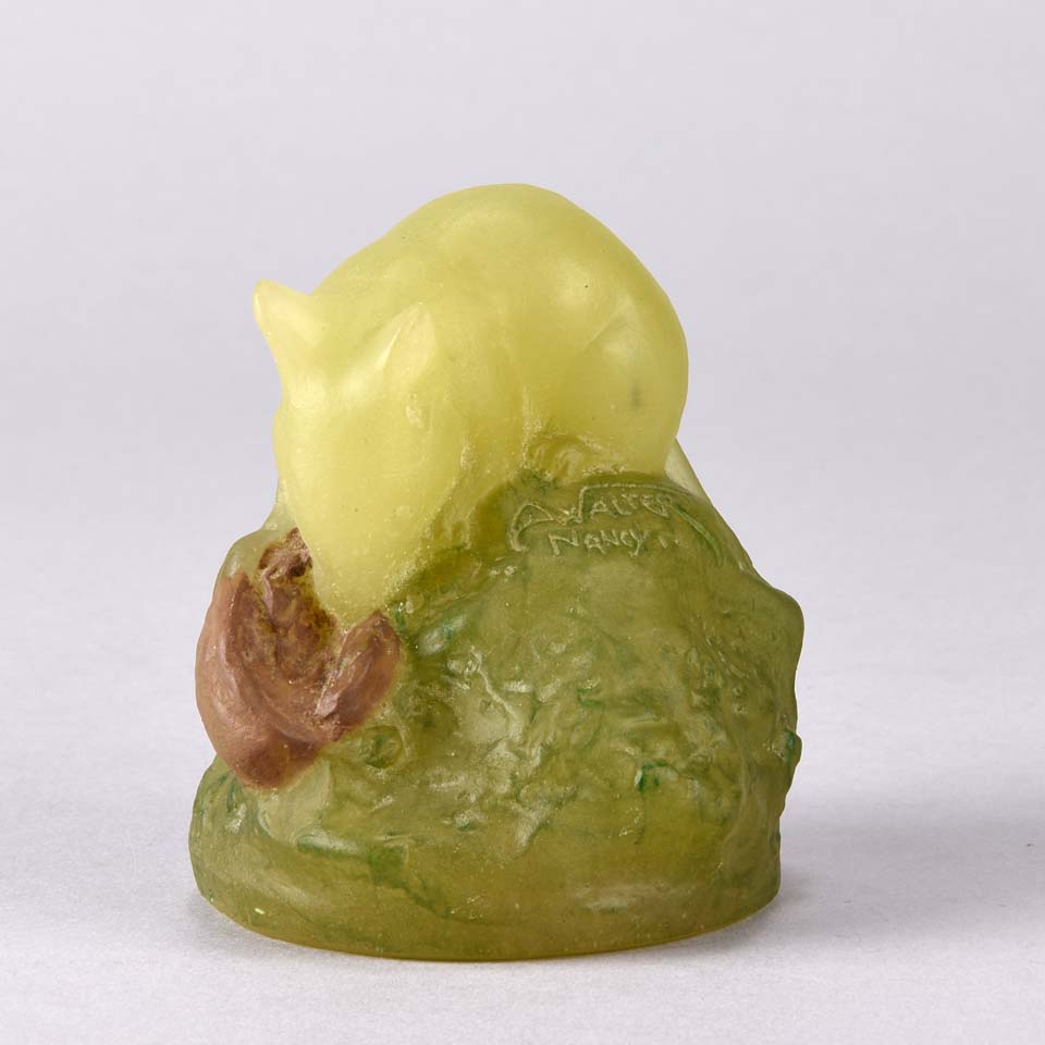 Amalric Walter Glass - Mouse on a Rock - Hickmet Fine Arts 