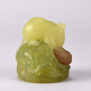 Amalric Walter Glass - Mouse on a Rock - Hickmet Fine Arts 