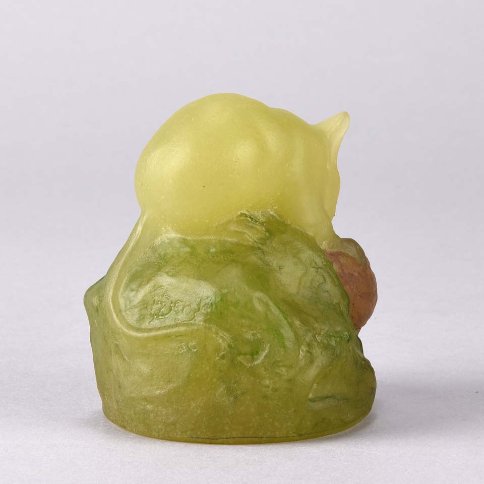 Amalric Walter Glass - Mouse on a Rock - Hickmet Fine Arts 