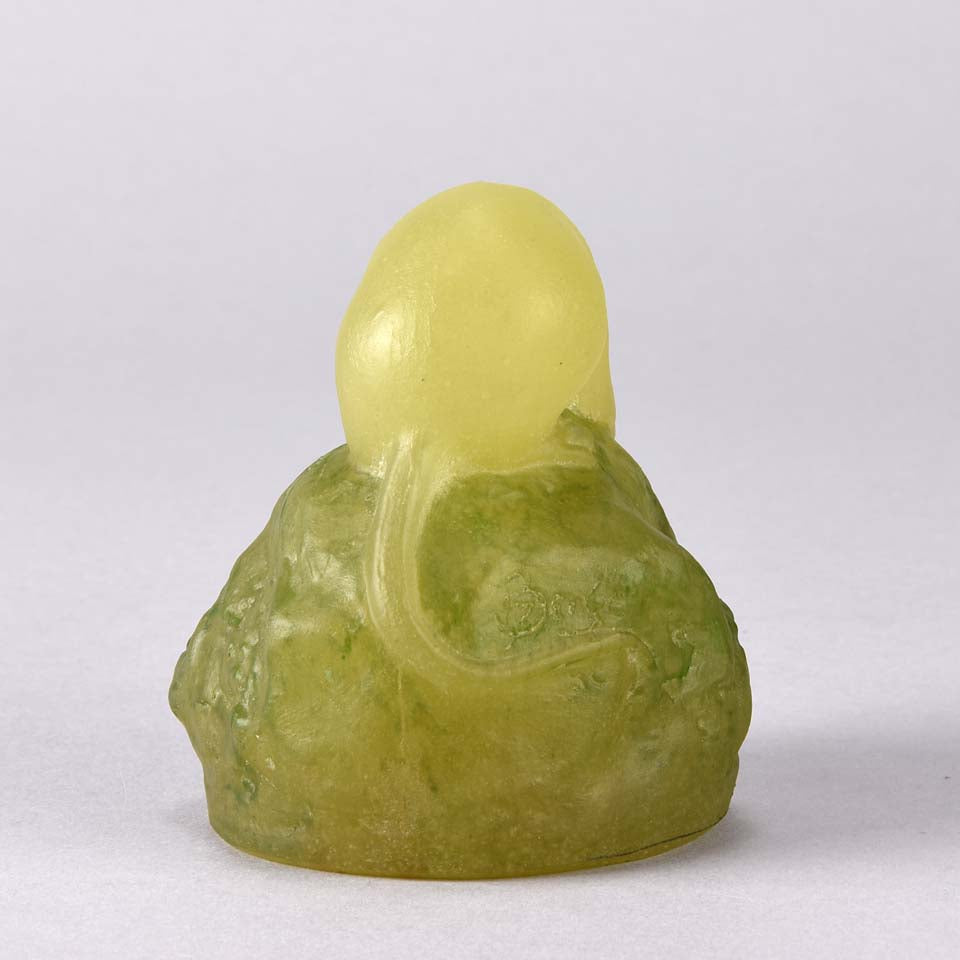 Amalric Walter Glass - Mouse on a Rock - Hickmet Fine Arts 