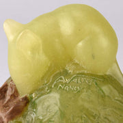 Amalric Walter Glass - Mouse on a Rock - Hickmet Fine Arts 